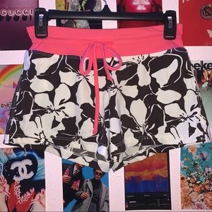Athleta short with floral print in size xxs!!